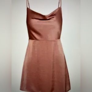 Sunday Best Spencer Satin Dress